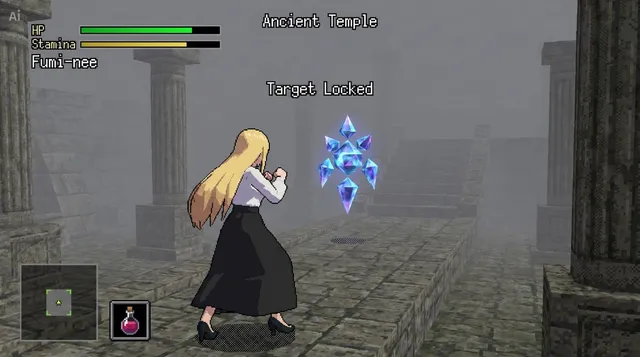 32-bit Low Poly Action RPG Prompt