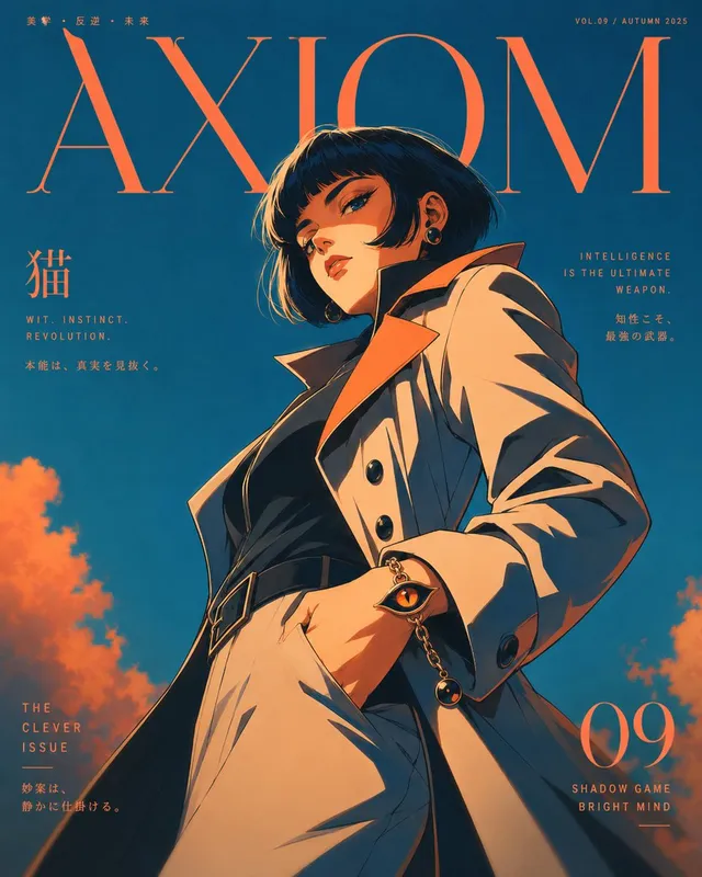 Axiom Kedi Gözü Moda Kapağı