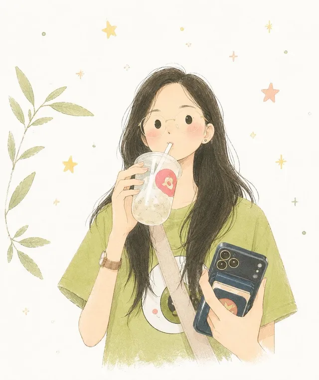 Minimalist Hand-Drawn Childrens Illustration