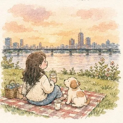 Cozy Watercolor Anime Slice of Life