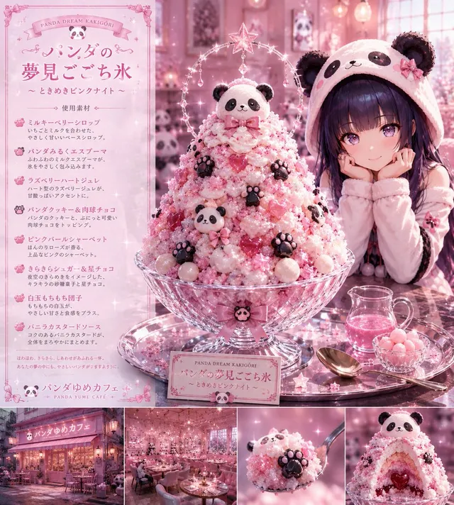 Fantasy Japanese Kakigori Design