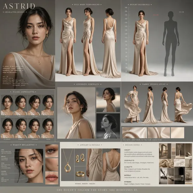 Drama Film Character Design
