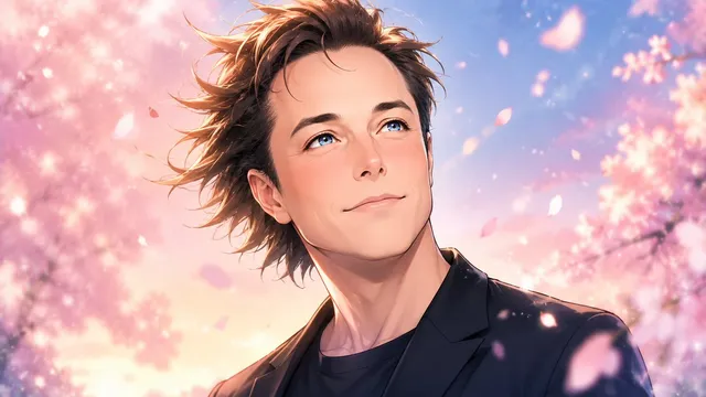 Anime Celebrity Sakura Portrait