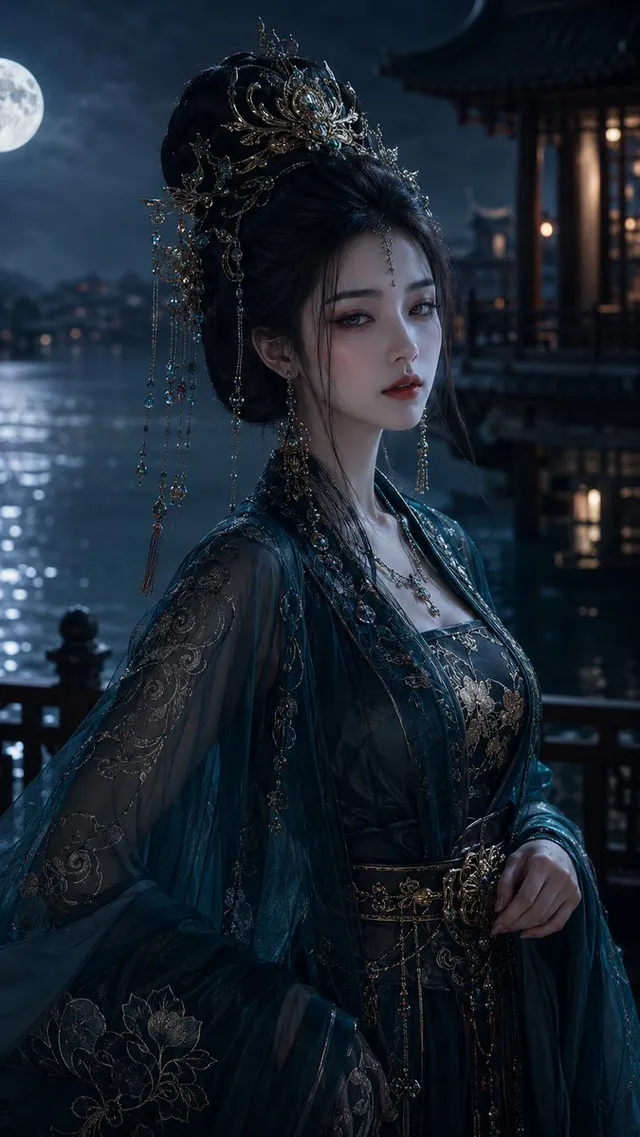 Palace Banquet Traditional Portrait