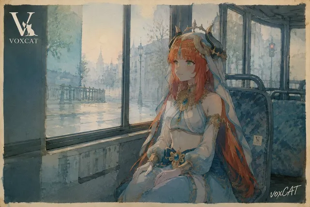 Poetic Bus Window Character Still
