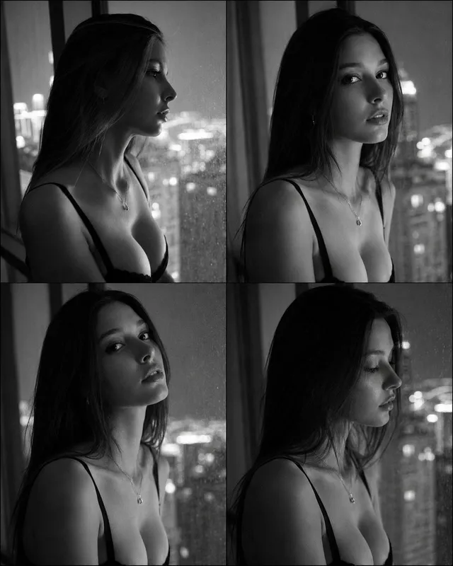 Fashion Casting Contact Sheet Portrait