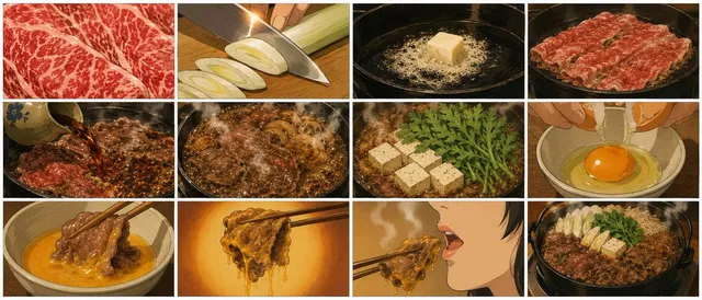 Showa Anime Sukiyaki Storyboard