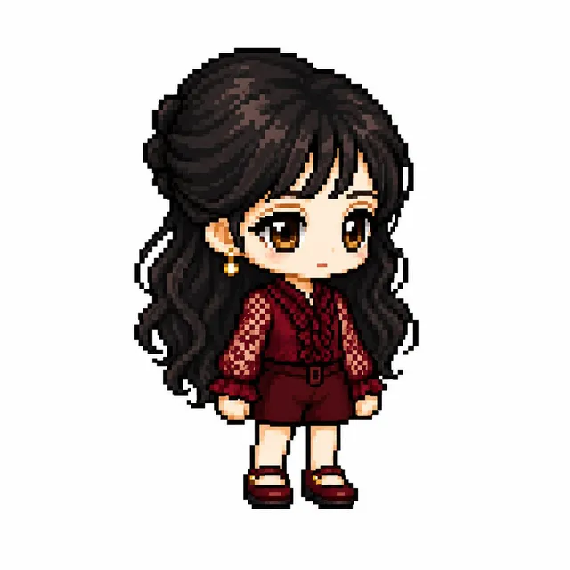 Avatar pixel art style MapleStory