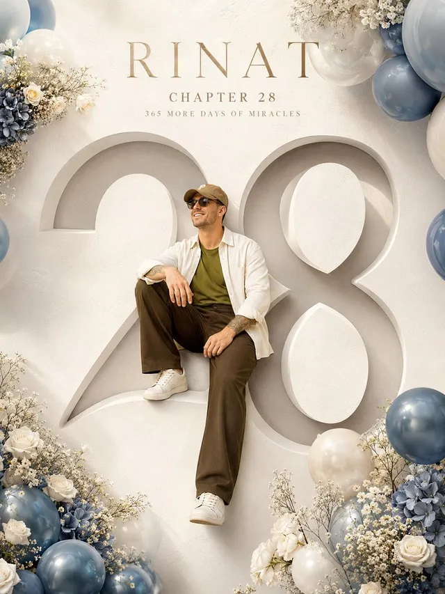 Luxury Birthday Milestone Poster