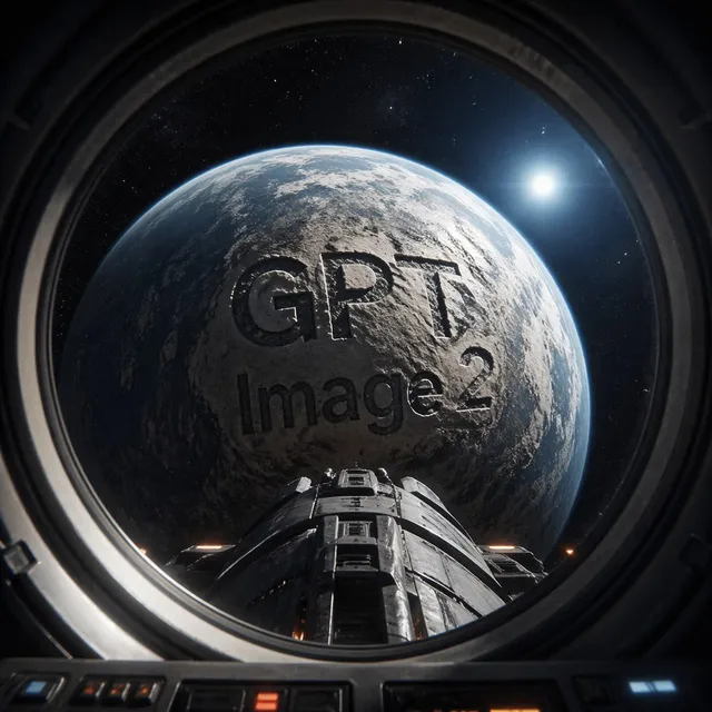 نافذة مركبة فضائية GPT Image 2