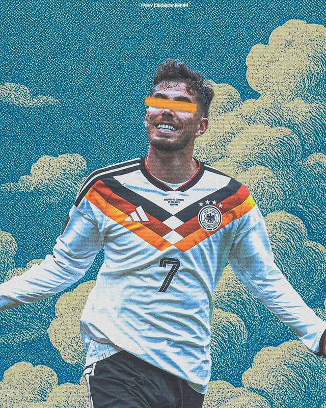Cinematic Stylized Football Poster