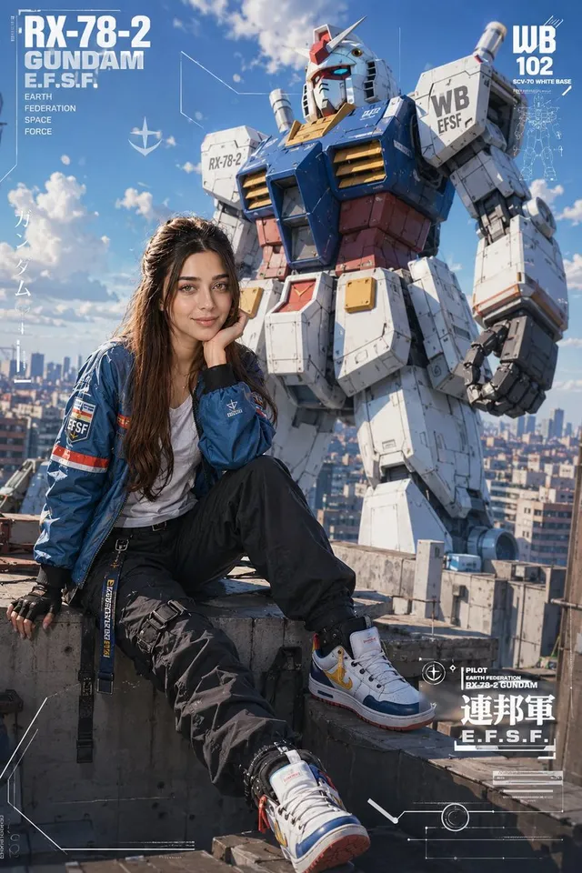 Anime Style Gundam Fashion Editorial