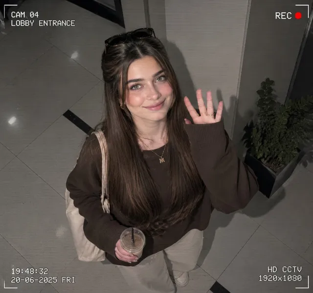 CCTV Surveillance Footage Aesthetic