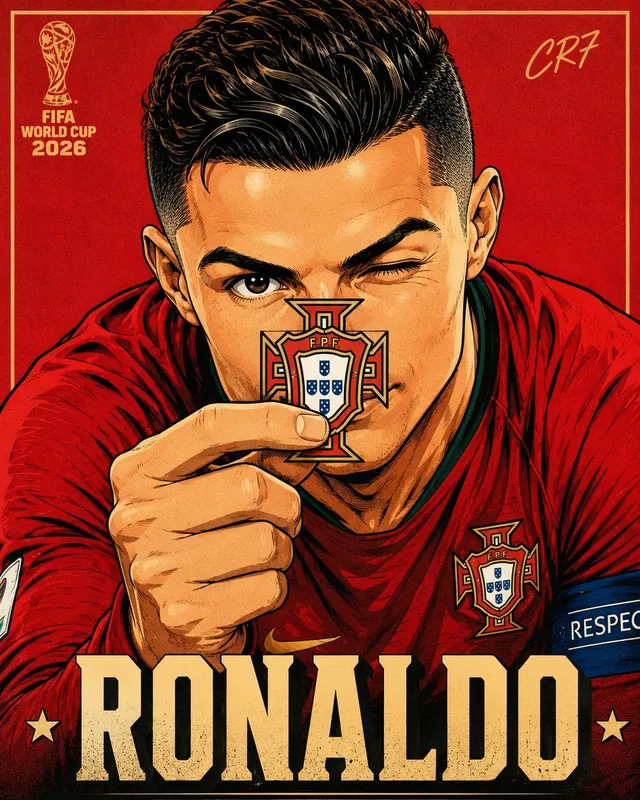 FIFA World Cup Anime Poster