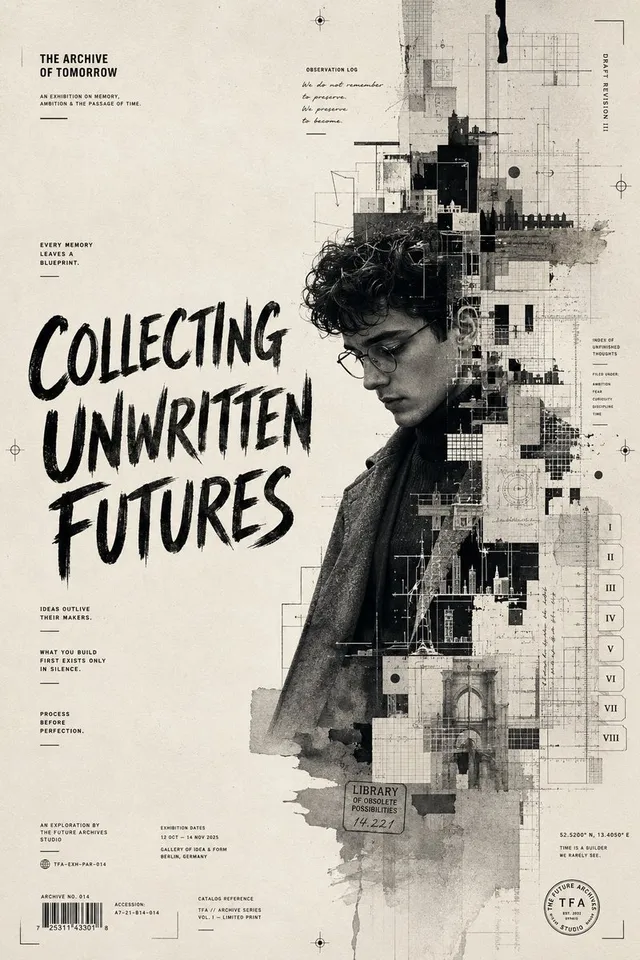 The Archive of Tomorrow Editorial Poster