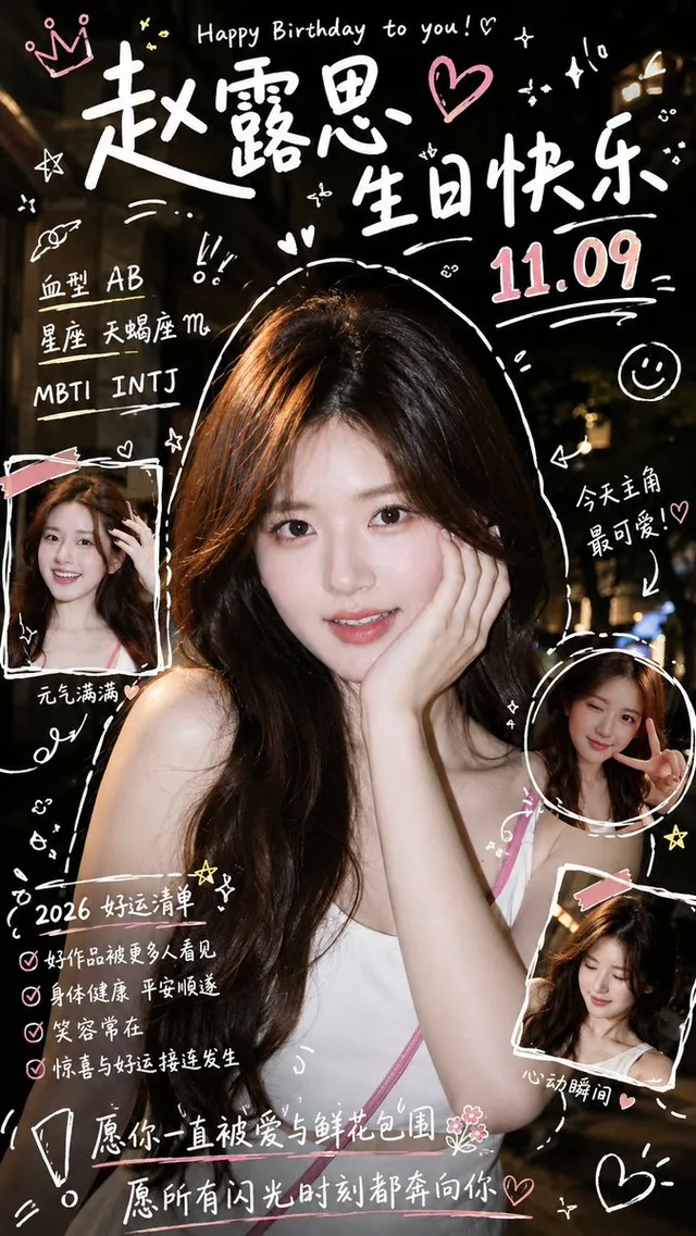 Personalized Birthday Fan Poster