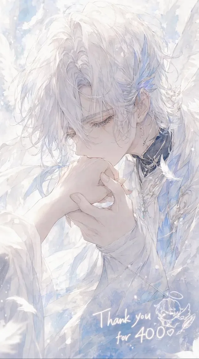Ethereal Angel Thank You Illustration