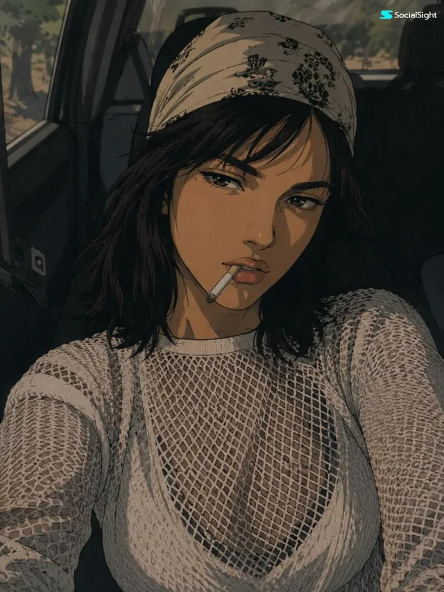 90s Anime Style Photo Transformation