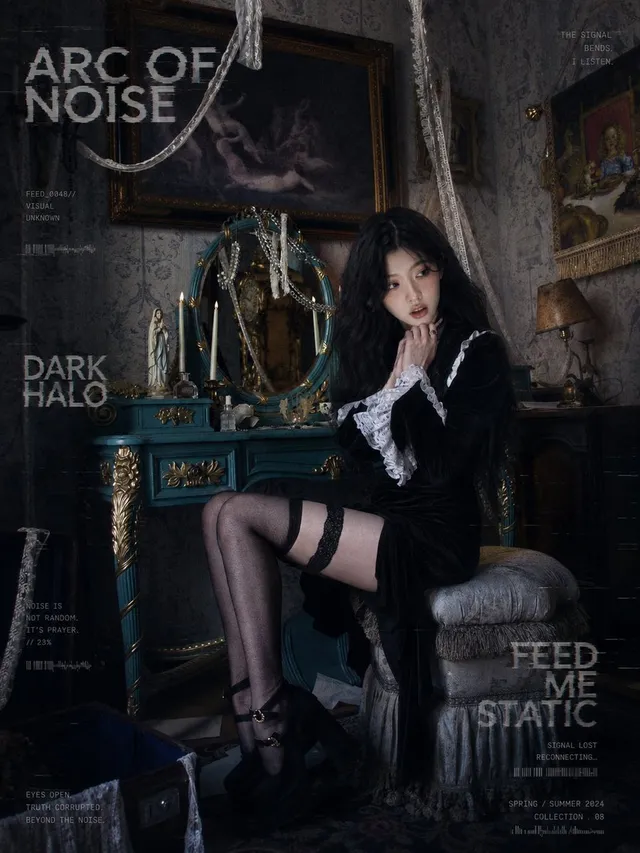 Dark Gothic Lolita Static Portrait