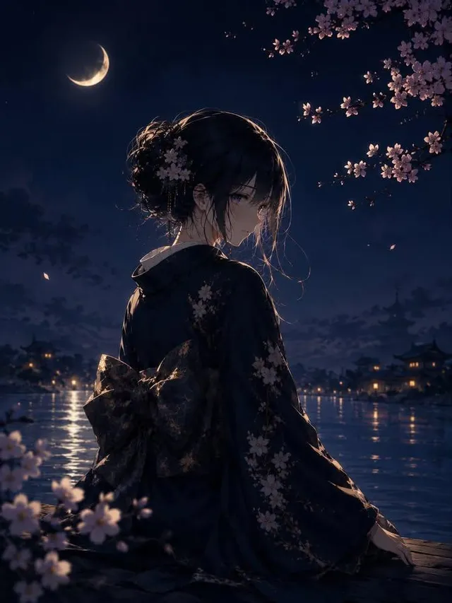 Luxury Japanese Fantasy Anime Kimono