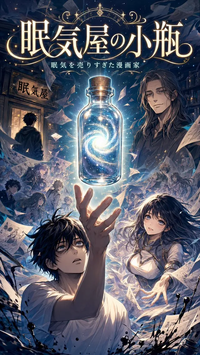 Sleep Shop Bottle Anime Poster
