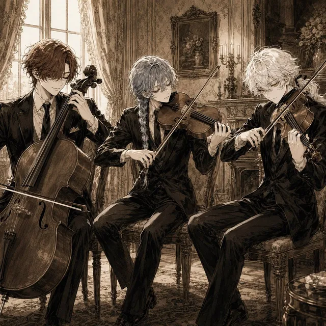 Sepia Anime Kammer Trio