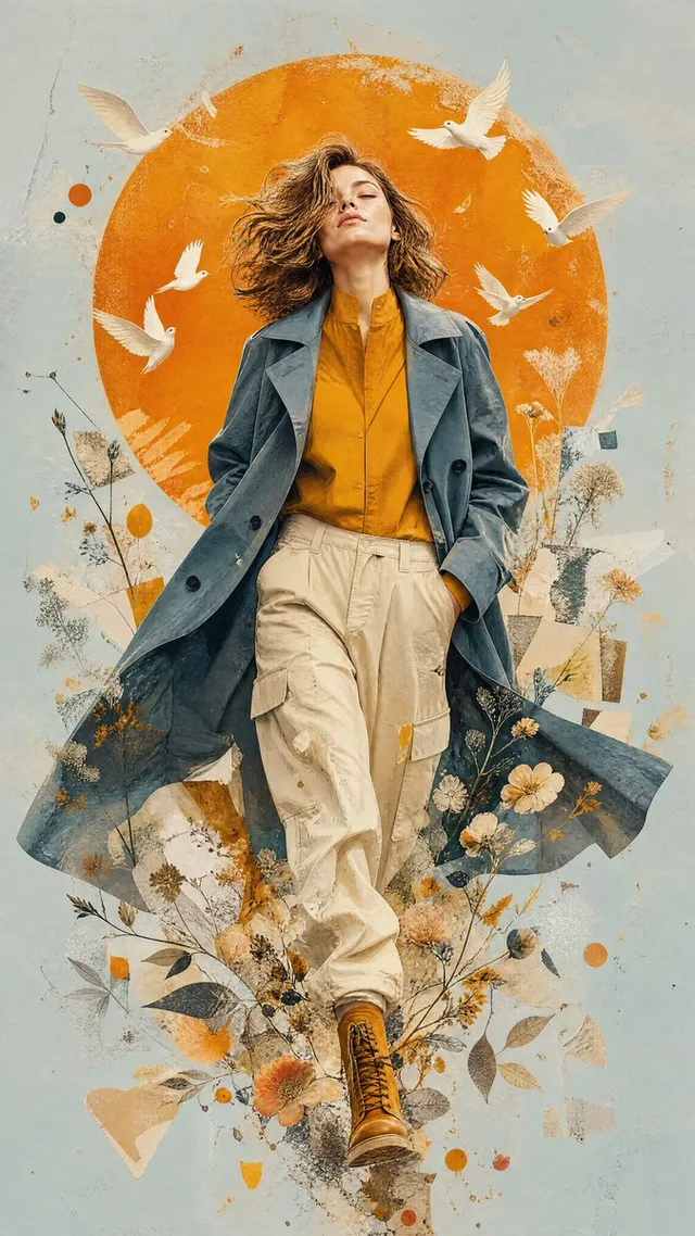 Mixed-Media Editorial Illustration