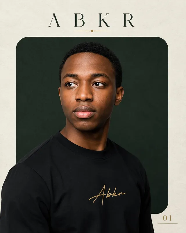 Luxury ABKR Portrait Poster