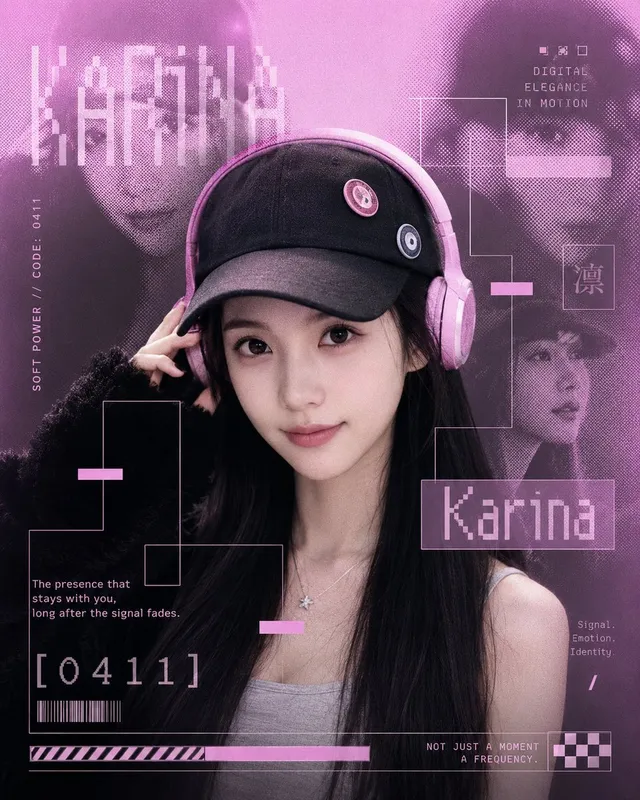 Magenta Cyber-Idol-Poster