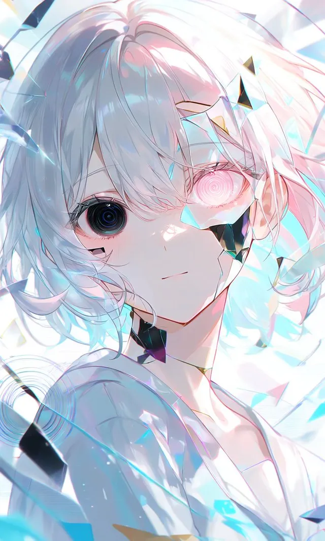 水晶机械动漫少女
