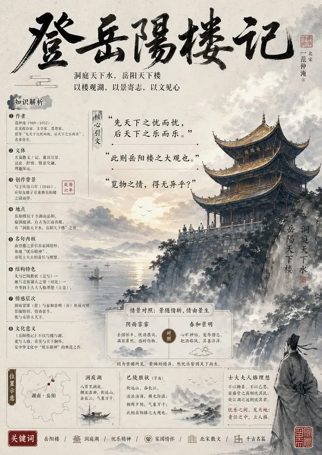 Ancient Chinese Literature PPT Poster