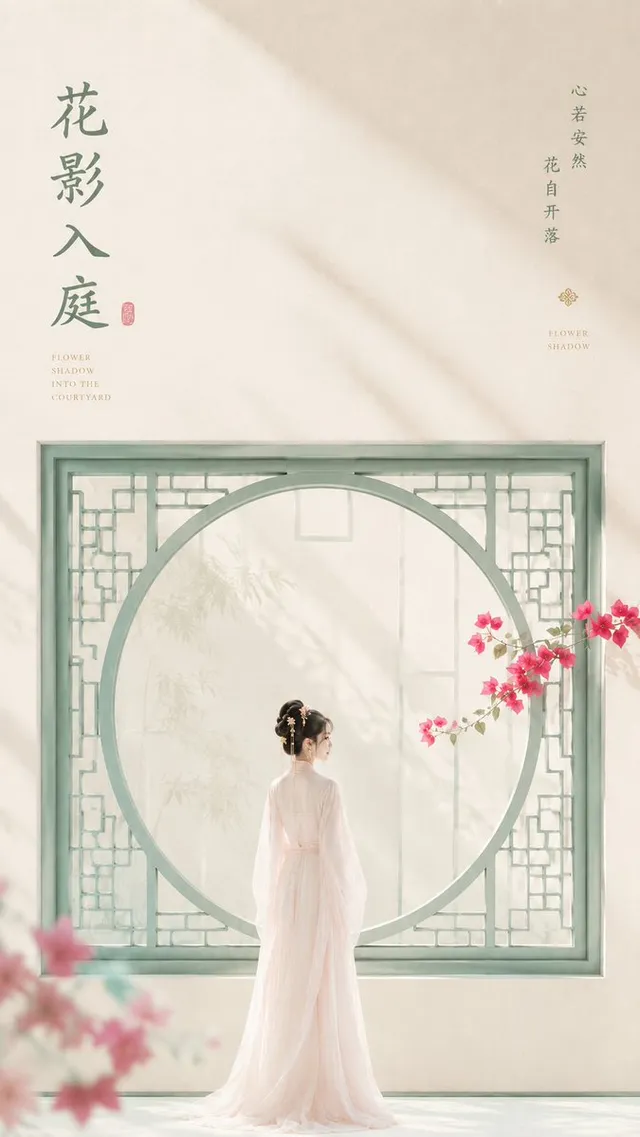 Oriental Zen Minimalist Wallpaper