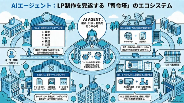 Infografica Ecosistema LP Agente AI