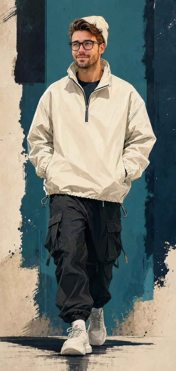 Semi-Realistic Streetwear Campaign Poster
