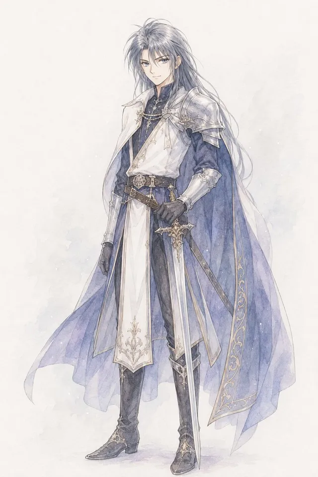 Redesign Cavaliere Fantasy Acquerello