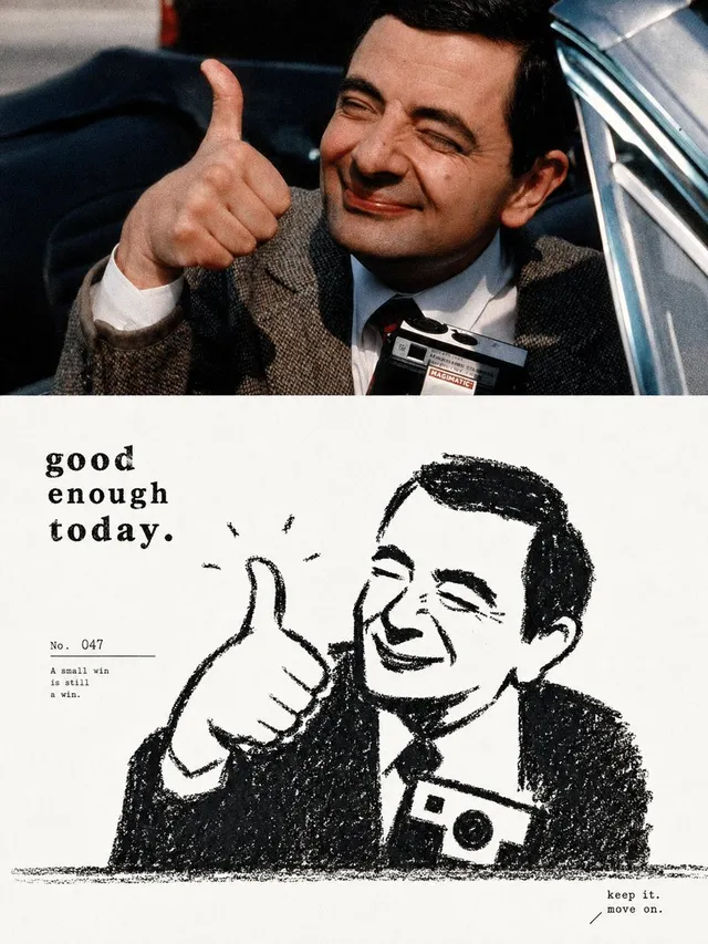 Black and White Crayon Silhouette Poster