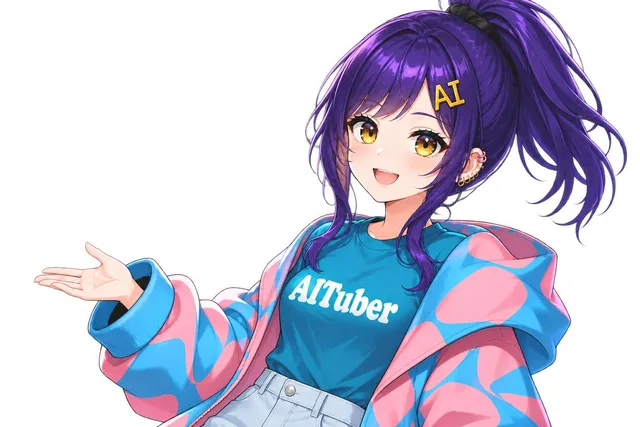 Transparent AI VTuber Mascot