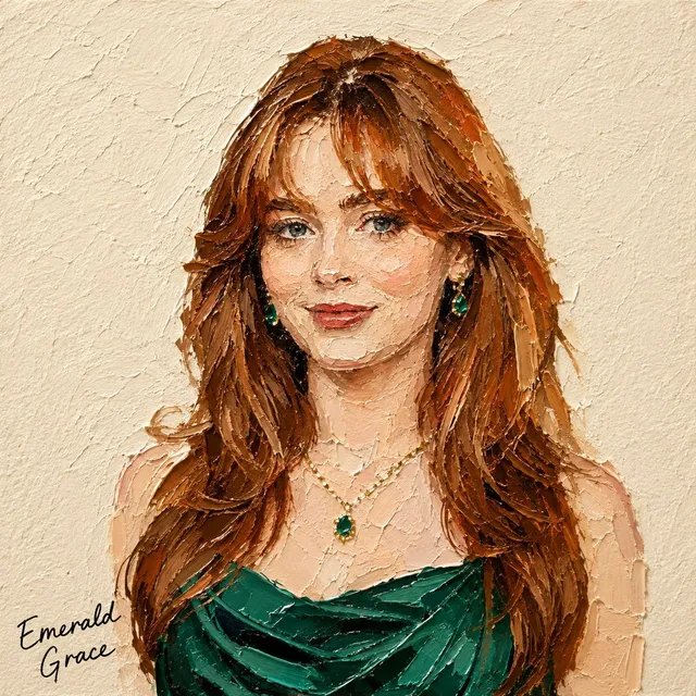 Style de Miniature Peinture à l'Huile Impasto