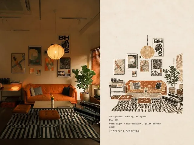 Vintage Reisejournal-Scrapbook-Seite