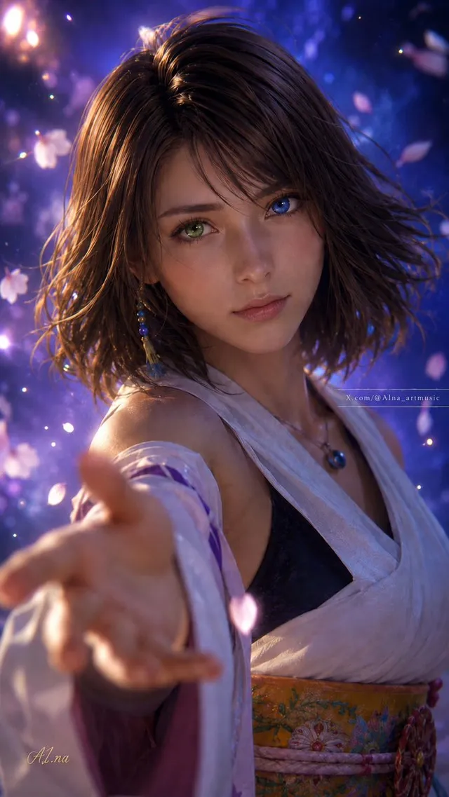بورتريه خيالي سينمائي لـ Yuna