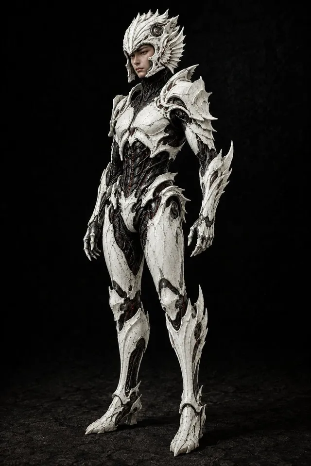 Pale Biomechanical Interface Warrior