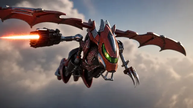 Future Spawn Flying Demon Drone