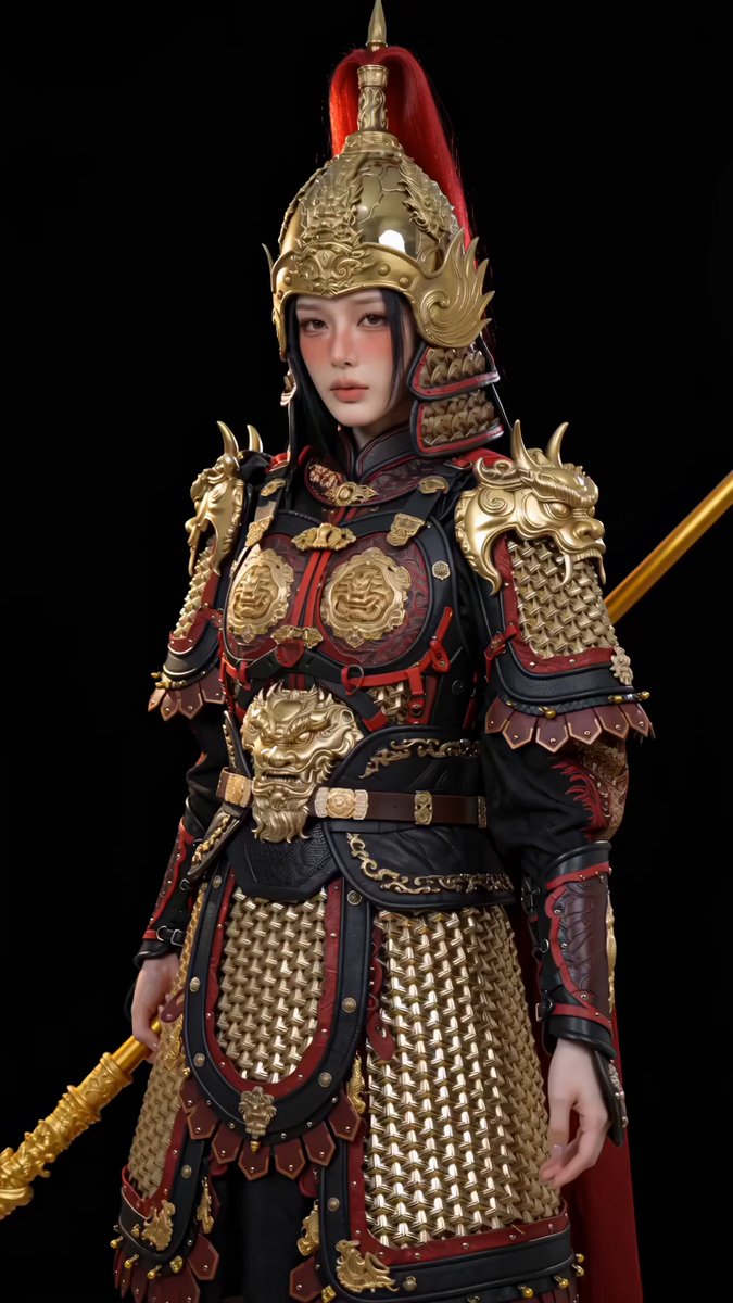 Seedance 2.0全球女性將軍盔甲變身視頻提示