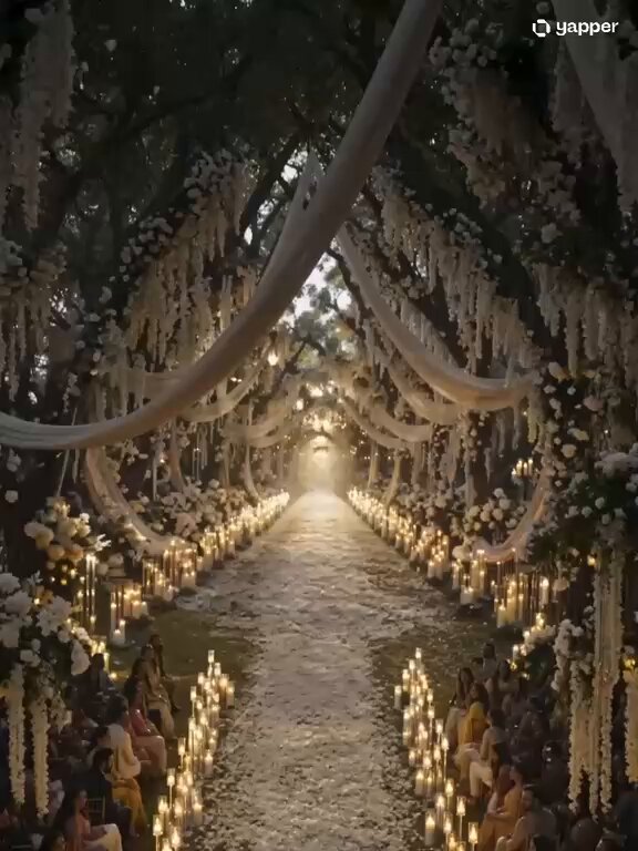 Ethereal Cathedral Forest Wedding