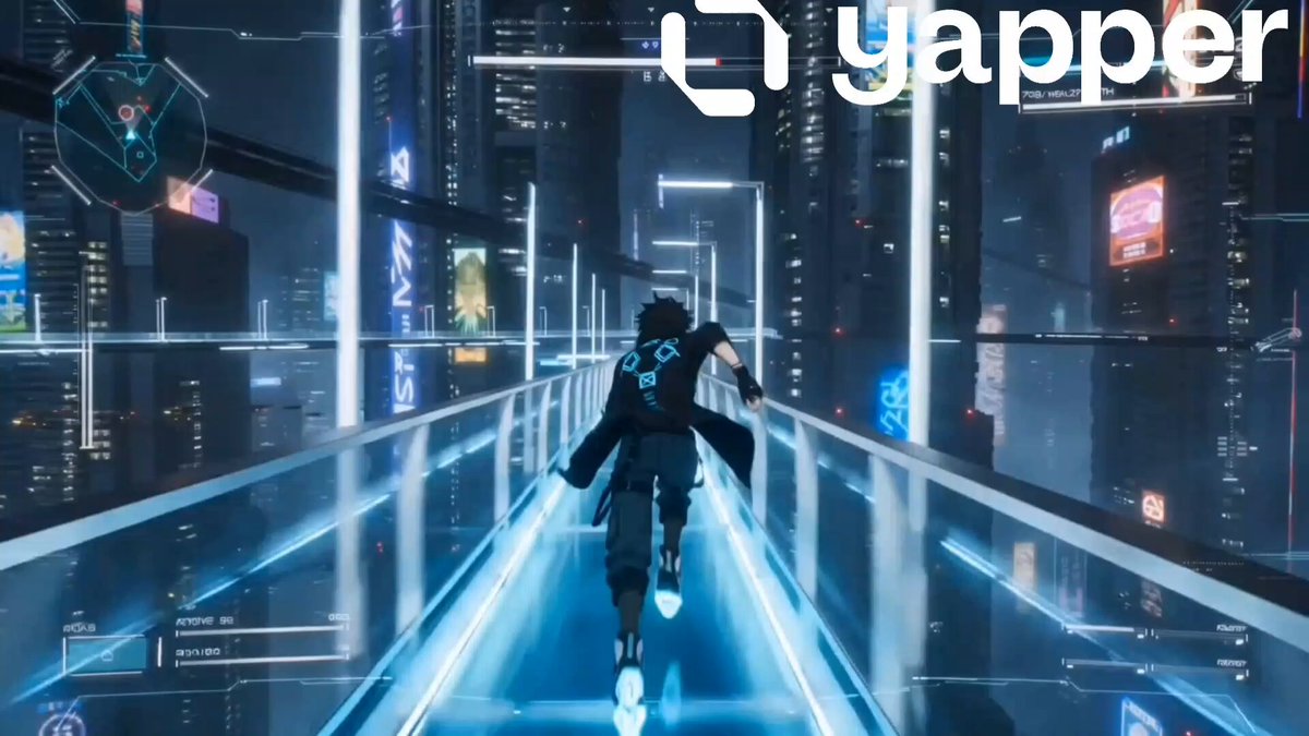 Sci-Fi Anime Floating City Cinematic