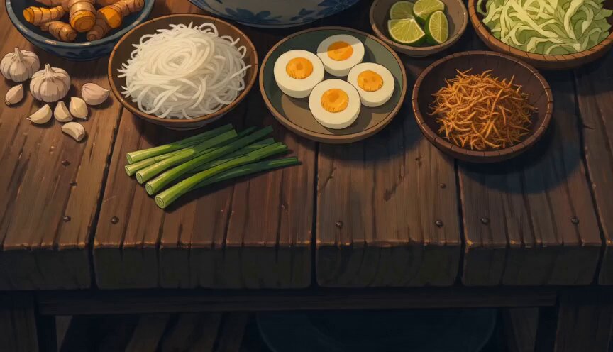 Traditional Indonesian Cooking Animation