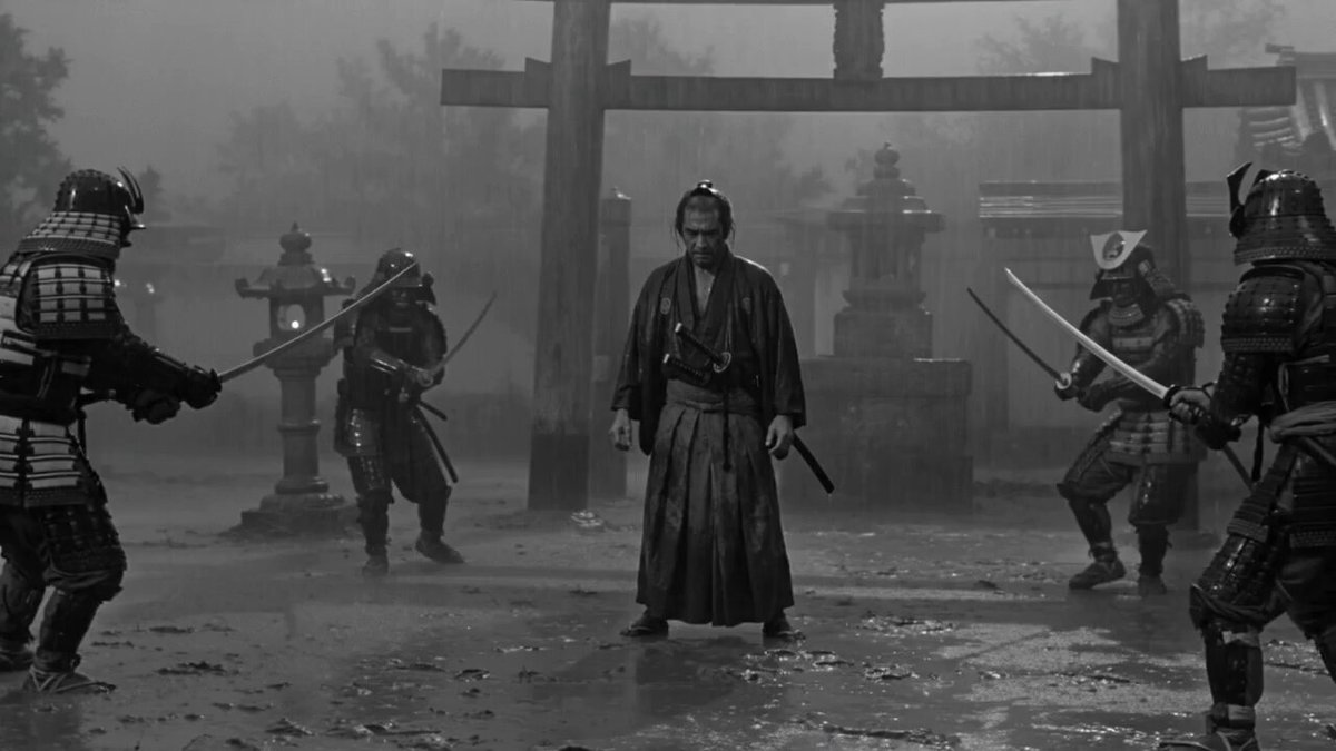 Kurosawa-Style Samurai Cinema Prompt
