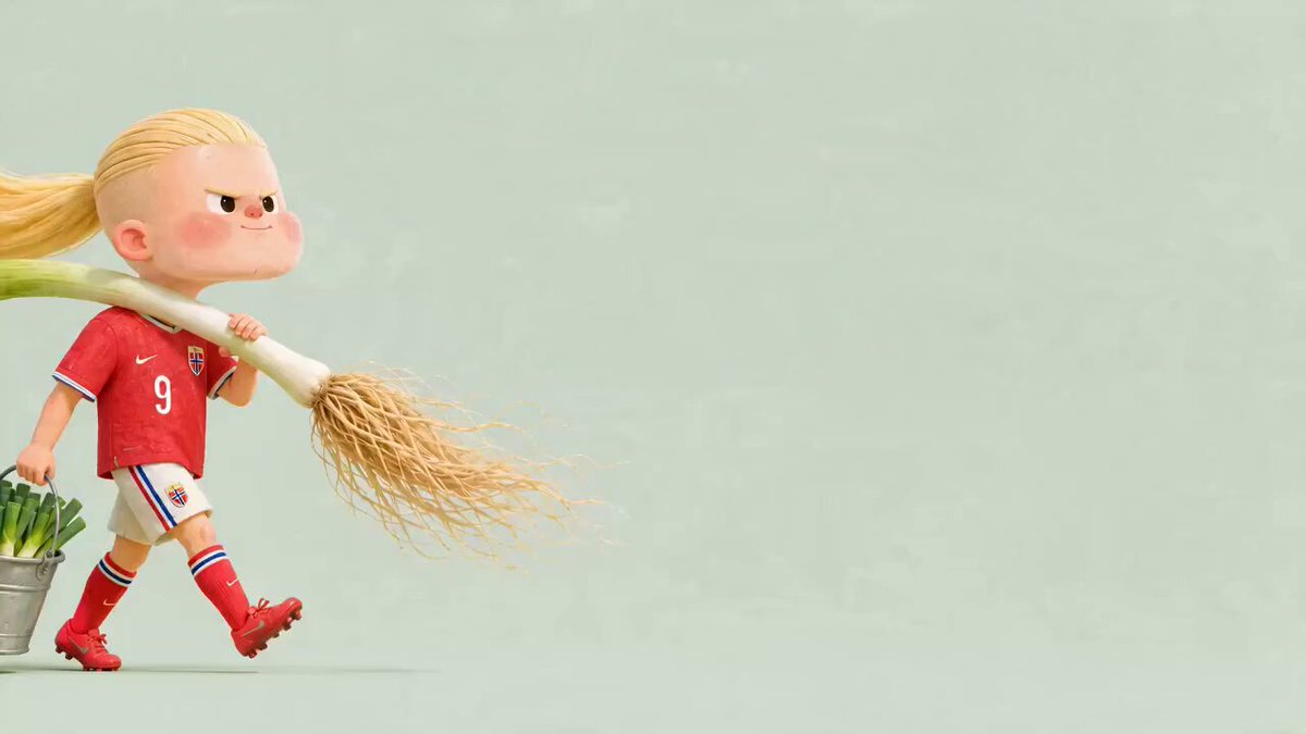 Claymation Erling Haaland Animation