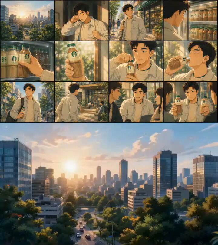 Ghibli Inspirierte Starbucks Werbung